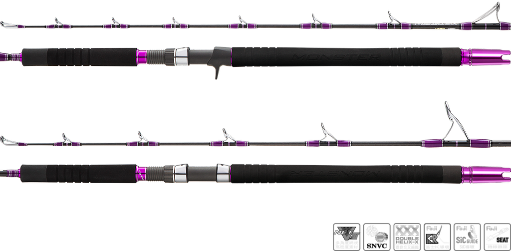 MONSTER Speed Jigging S 1,63 M 180 - 520 g