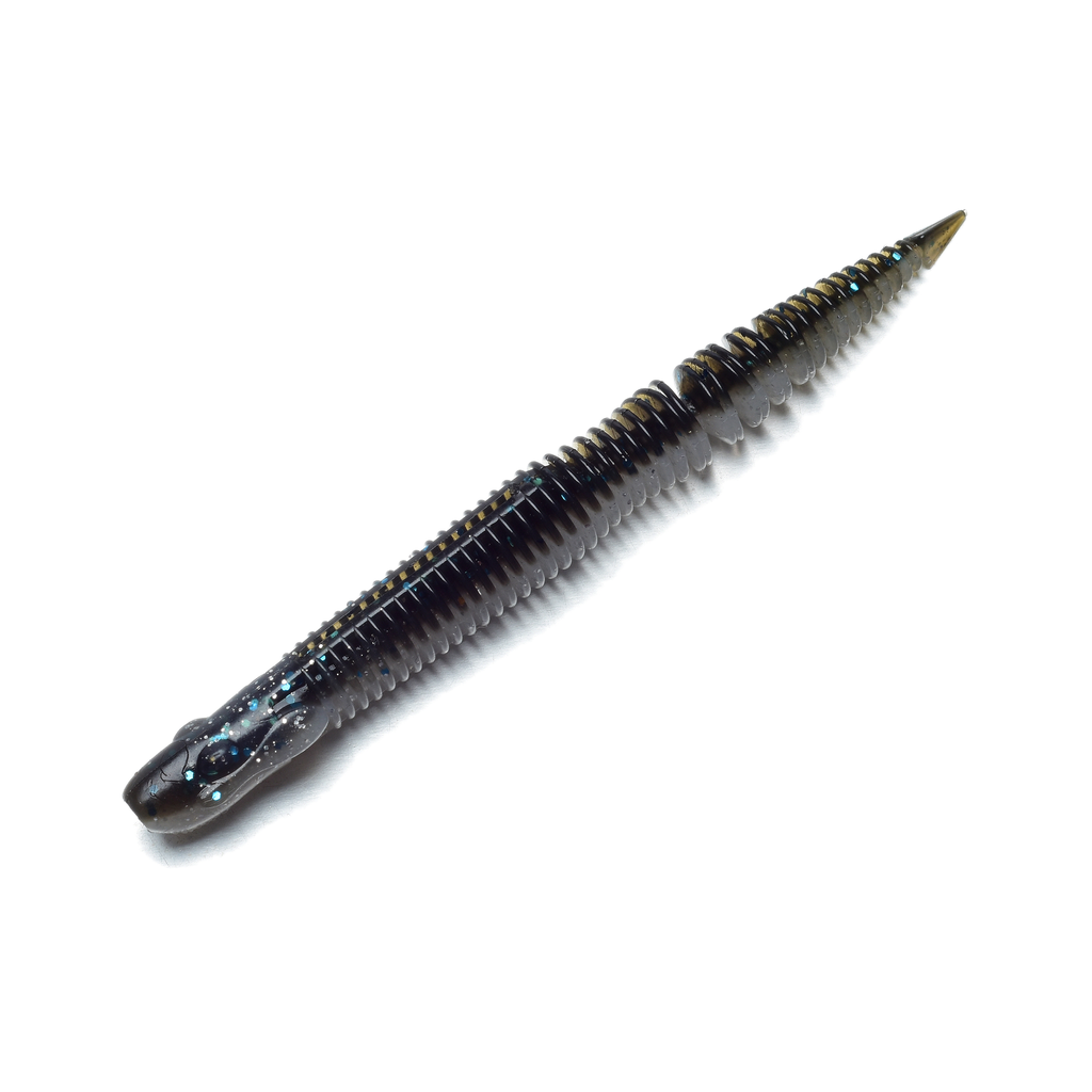 CHEETAH’s Tail  2.5” Black Blue/Smoke Silver