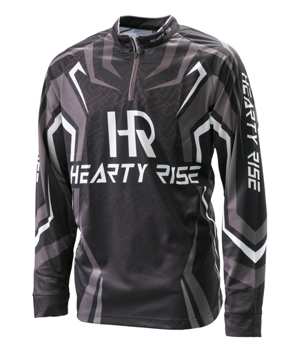 [HE-9008BL] HR cooler Shirt 9008 black L